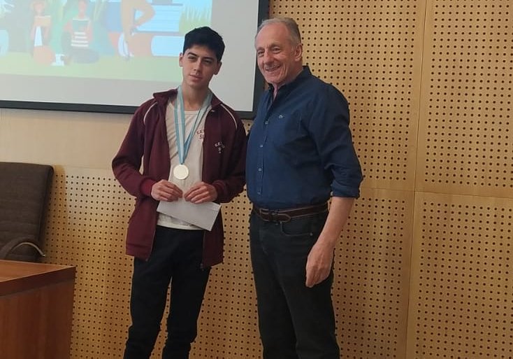 Estudiante de Suardi logró el segundo lugar en una olimpíada nacional